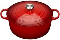 Naczynia żaroodporne - Le Creuset żeliwne naczynie żaroodporne, średnica 26 cm, czerwony, 26 cm 21177260602430 - miniaturka - grafika 1