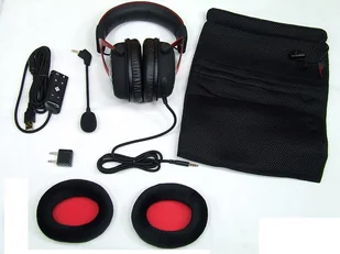 Kingston HyperX Cloud II czarne (KHX-HSCP-GM) - Słuchawki - miniaturka - grafika 2