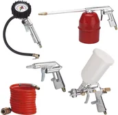 Pistolety pneumatyczne - Einhell Zestaw osprzętu pneumatycznego (5 szt) 4132720 - miniaturka - grafika 1