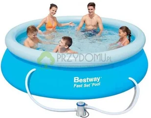 Bestway basen 244x66 cm z filtrem kartuszowym (57268) - Baseny ogrodowe - miniaturka - grafika 2