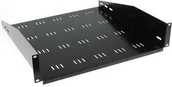 Akcesoria do szaf serwerowych - ABCVISION Półka P19-2U/459 DO SZAFY RACK 459 mm - miniaturka - grafika 1