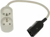 Akcesoria do monitoringu - Abcvision PRZEJŚCIE IEC320/GS - miniaturka - grafika 1
