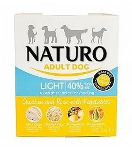Naturo Light Kurczak z ryżem i warzywami 400g 12281 - Mokra karma dla psów - miniaturka - grafika 2