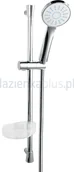 Zestawy prysznicowe - Ferro Zestaw natryskowy przesuwny 1-funkcyjny Bellis N180B - miniaturka - grafika 1