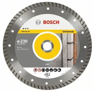 Bosch DIAMENTOWA TARCZA TNĄCA UNIWERSALNA PROFESSIONAL FOR UNIVERSAL TURBO 230 m - Tarcze do pił - miniaturka - grafika 2