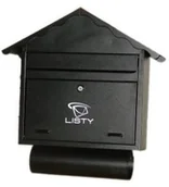 Skrzynki na listy - Skrzynka na listy SDP-6 Yale Domek Prosty z tubą na prasę - miniaturka - grafika 1