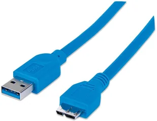Techly Kabel USB A męski - micro-B męski1 m Niebieski 305243 - Kable USB - miniaturka - grafika 9