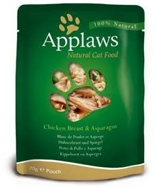 Applaws saszetka dla kota Kurczak i Szparagi 70g / 5060122491969 - Mokra karma dla kotów - miniaturka - grafika 3