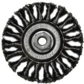 Materiały ścierne - Szczotpol Szczotka tarczowa splatana fi 125 z nakrętką - miniaturka - grafika 1