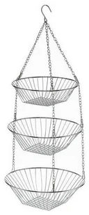 Kela Kosz na owoce Loop, srebrny, 73x30 cm (KE-49552) - Kosze na owoce - miniaturka - grafika 2