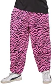 Stroje karnawałowe - Widmann 9569Z - 80-er Jahre Hose mit Zebra Muster, pink - miniaturka - grafika 1