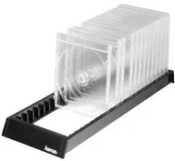 Pudełka i akcesoria na płyty CD - Hama stojak na płyty CD, czarny (00048107) - miniaturka - grafika 1