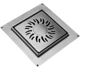 Syfony - McAlpine Odpływ kwadratowy o wymiarze 150x150mm. CD150-90-BSOL CD150-90-BSOL - miniaturka - grafika 1