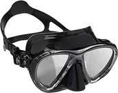 Maski do nurkowania - Cressi Big Eyes Evolution Unisex Maska Do Nurkowania Dla Dorosłych, Czarna Ze Szkłami Z Powłoką Lustrzaną, Ds336950 - miniaturka - grafika 1