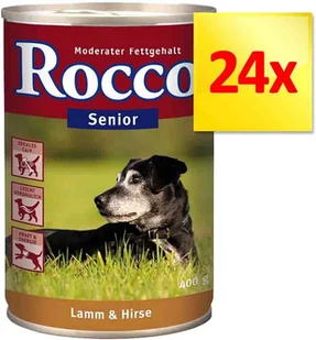 Rocco Senior 6 X 400 G - Drób Z Płatkami Owsianymi - Mokra karma dla psów - miniaturka - grafika 2