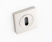 Szyldy i rozety - Kuchinox Rozeta kwadratowa POD KLUCZ SATYNA LK3 301S - miniaturka - grafika 1