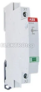 ABB Lampka LED zielona E219-E 2CCA703402R0001 - Pozostałe detektory - miniaturka - grafika 2