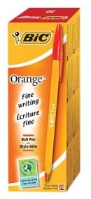 BIC Długopis jednorazowy ORANGE FINE 0.7 mm czerwony 2196 - Długopisy - miniaturka - grafika 7