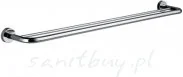 Emco Rondo 2 Wieszak na ręcznik kąpielowy podwójny 85x14x5 cm chrom 456100180 - Wieszaki łazienkowe - miniaturka - grafika 3