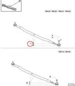 Części i akcesoria do maszyn rolniczych - CNH DRĄŻEK KIEROWNICZY KPL. NEW HOLLAND 5168941 - miniaturka - grafika 1