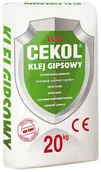 Kleje i inne preparaty budowlane - Cekol Klej Gipsowy  Gs-20 10 Kg - miniaturka - grafika 1
