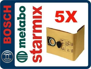 Bosch STARMIX Worki do odkurzacza 1250 lub GAS50 METABO 2050... - Worki do odkurzaczy - miniaturka - grafika 2
