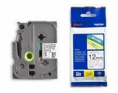 Etykiety do drukarek - Brother TZE-M31 taśma laminowana matowa o szerokości 12mm czarny nadruk przeźroczyste tło długość 8 metrów TZEM31 TZEM31 - miniaturka - grafika 1