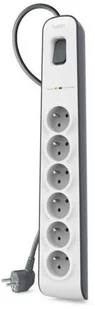 Belkin Listwa antyprzepięciowa 6 gniazd 650J 2USB 2m - Listwy zasilające - miniaturka - grafika 2