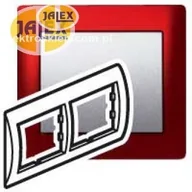 Klawisze i ramki - Legrand Sistena Life Ramka 2krotna POZIOMA 771902 - miniaturka - grafika 1