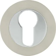 Szyldy i rozety - Domino Rozeta okrągła WKŁADKA 950 KOLOR NIKIEL/CHROM Szyld 950 M6/M9 PZ - miniaturka - grafika 1