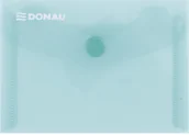 Teczki i skoroszyty - Donau Teczka kopertowa zatrzask, PP, A7, zielona 8550001PL-06 - miniaturka - grafika 1