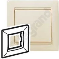 Klawisze i ramki - Legrand Ramka Pojedyncza Krem Valena - 774351 - miniaturka - grafika 1