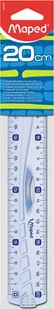 Maped LINIJKA GEOMETRIC 20CM SKALA PO OBU STR.Z UCHWYTEM - Linijki, ekierki - miniaturka - grafika 4