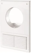 Wentylatory przemysłowe - Kratka wentylacyjna 250 x 180 mm biała - miniaturka - grafika 1