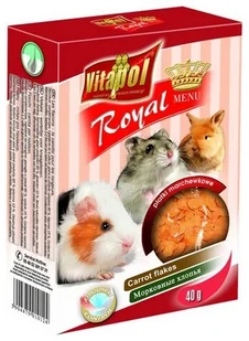 Vitapol Menu Płatki - Marchewka 40g [1012] 5819 - Przysmaki dla gryzoni - miniaturka - grafika 2