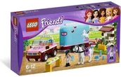 Klocki - LEGO Friends Samochód z przyczepą dla koni Emmy 3186 - miniaturka - grafika 1