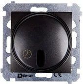 Wyłączniki światła i elektryczne - Kontakt SIMON Łącznik z opóźnieniem wyłączenia z przekaźnikiem 8(2) A 230V ant - miniaturka - grafika 1