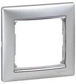 Klawisze i ramki - Legrand Valena - Ramka pojedyncza aluminium/srebro 770351 - miniaturka - grafika 1