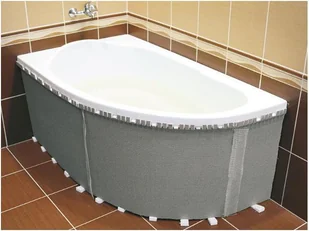 Schedpol Zabudowa styropianowa wanny półokrągłej - Obudowy do wanien - miniaturka - grafika 2