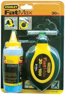 Stanley Zestaw sznurek traserski 30m Fatmax , kreda niebieska 115g, poziomnica s (0-47-681) - Sprzęt geodezyjny - miniaturka - grafika 2
