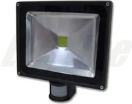 Lampy pozostałe - Led line Naświetlacz / Halogen LED 30W z czujnikiem ruchu IR biały ciepły 241697 - miniaturka - grafika 1