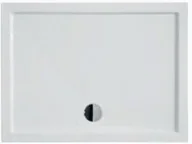 Brodziki prysznicowe - PMD Piramida Besco Alpina 100x80 BAA-100-80-K - miniaturka - grafika 1