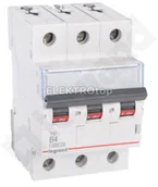 Bezpieczniki elektryczne - Legrand 403397 WYŁĄCZNIK NADPRĄDOWY S 303 3P B 4A 6000A SERII TX3 - miniaturka - grafika 1