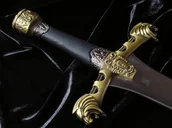 Repliki - broń - Płatnerze hiszpańscy CEREMONIALNY MIECZ ALEKSANDRA MACEDOŃSKIEGO - miniaturka - grafika 1