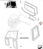 Części i akcesoria do maszyn rolniczych - CNH USZCZELKA SZYBY BOCZNEJ 82009814 - miniaturka - grafika 1