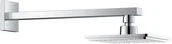 Deszczownice - Grohe Euphoria Cube Deszczownica z ramieniem ściennym chrom 26073000 - miniaturka - grafika 1