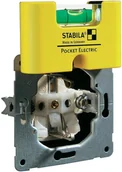 Poziomice, łaty, miary - Stabila Poziomnica Pocket Electric tworzywo sztuczne z magnesem na pow. tylnej - miniaturka - grafika 1