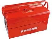Skrzynki i torby narzędziowe - Proline Profix skrzynka narzędziowa metalowa 3 - częściowa dwurączkowa 40cm, 334 - miniaturka - grafika 1
