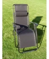 Fotele i krzesła ogrodowe - Rojaplast Fotel Oxford Czarny - miniaturka - grafika 1