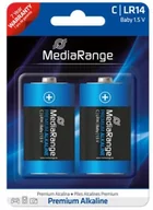 Baterie i akcesoria - MediaRange MRBAT108 bateria jednorazowa Premium Blister Baby C (1,5 V, R14, zestaw 2 szt.) 4260283113248 - miniaturka - grafika 1